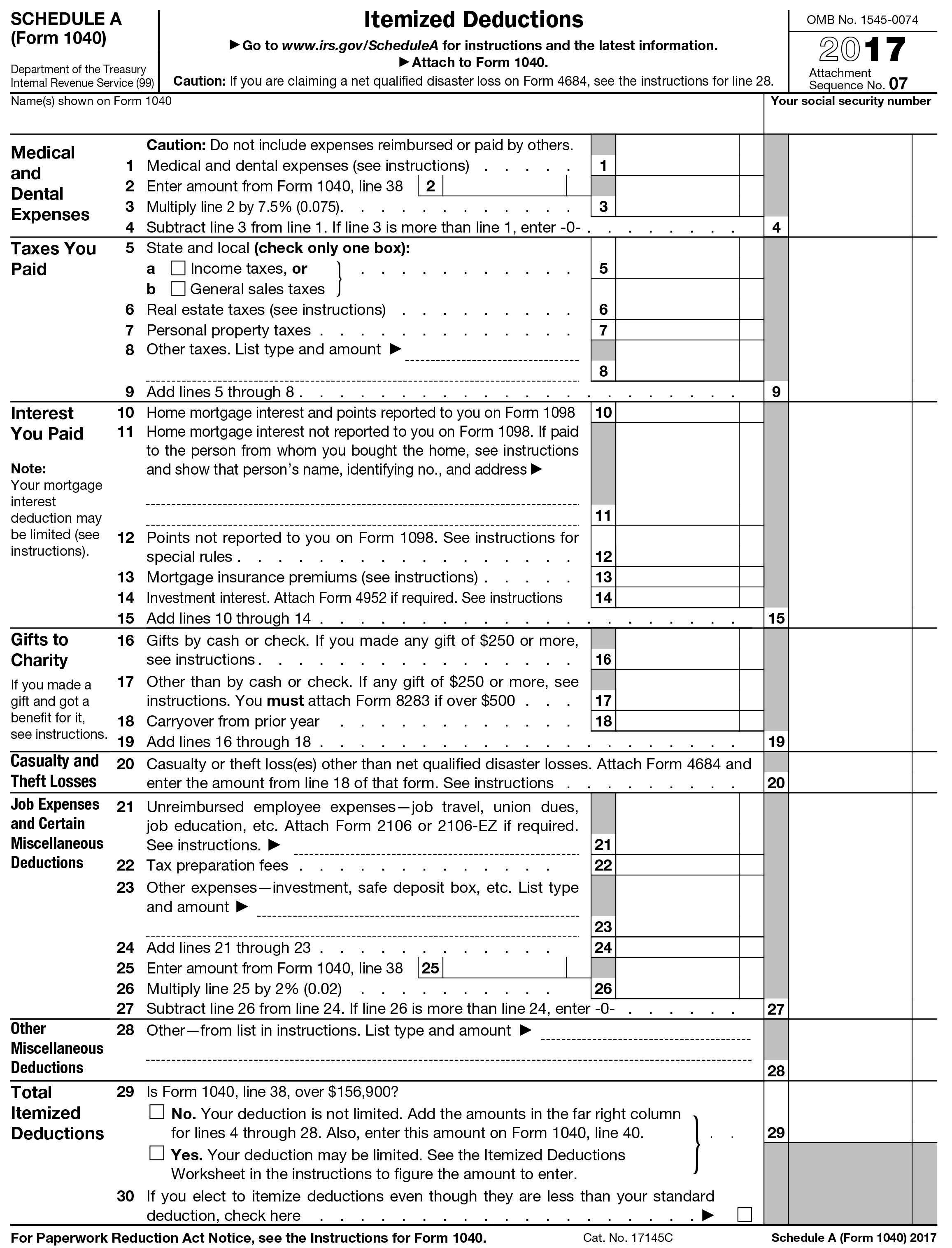 2018 Tax Changes by Form - TaxChanges.us